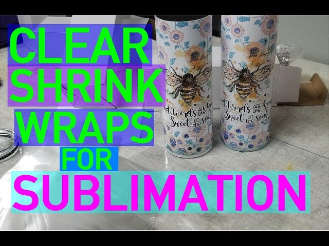CLEAR SUBLIMATION SHRINK WRAP UPDATE AND WINNER RAVEALED 