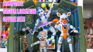 Full The FNAF Sister Location Office Sets are INCREDIBLE! Update