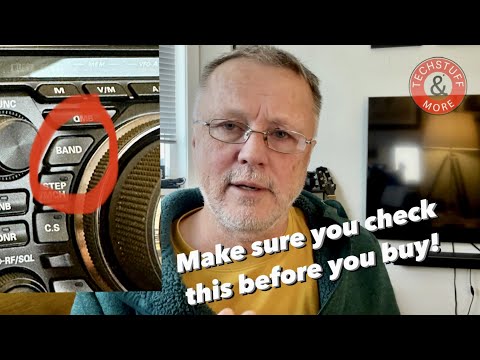 Yaesu FTDX10 - Check this before you buy!