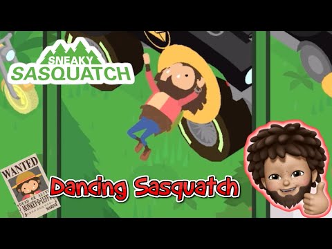Sneaky Sasquatch - Dancing Sasquatch at the Title Screen