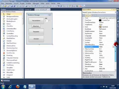 Visual Basic : Shutdown Manager