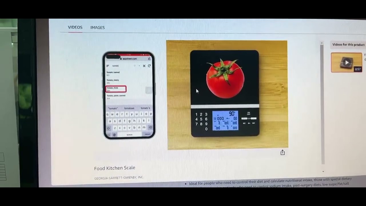 canny hot selling nutrition kitchen scale upgrade