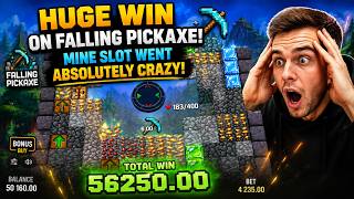 HUGE WIN ON FALLING PICKAXE! ⛏️ MINE SLOT WENT ABSOLUTELY CRAZY!
