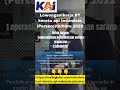 info lowongan kerja PT kereta api Indonesia (Persero) terbaru Oktober 2022 shorts