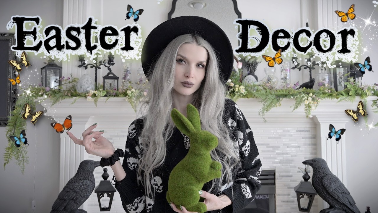 EASTER DECORATING 2026! 🌿🐰 Whimsical Mantel & More!!