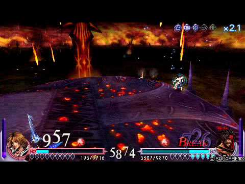 DISSIDIA FINAL FANTASY ティーダ（自分）ＶＳジェクト（ＣＰＵ）