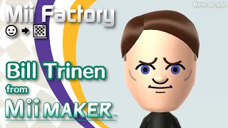 Bill Trinen from Nintendo of America - Mii Factory | Emi Arcade @EmiArcadeYT