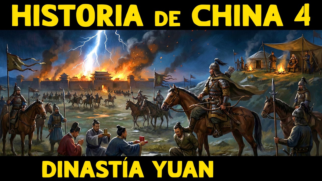 HISTORIA de CHINA 4: La Dinastía Yuan De Kublai Khan a la Rebelión de los Turbantes Rojos