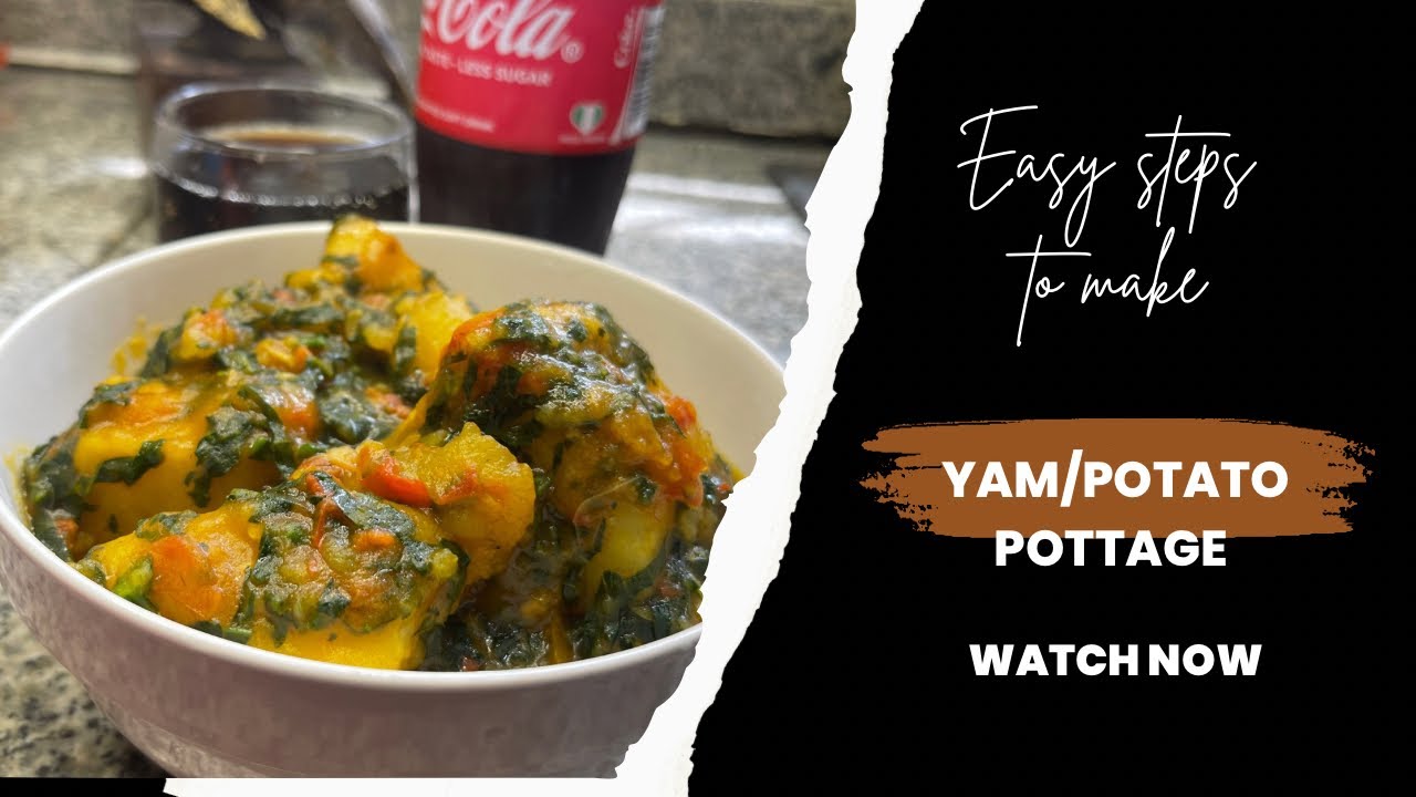 HOW TO MAKE YAM AND POTATO (very simple recipe ) YouTube