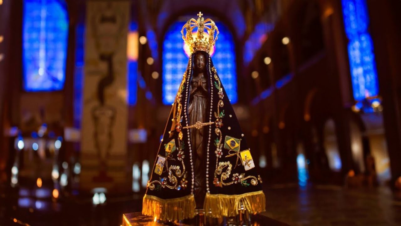 Consagração à Nossa Senhora Aparecida com Padre Vitor - YouTube
