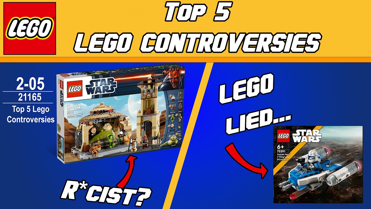 5 of LEGO's BIGGEST CONTROVERSIES - YouTube