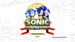 Sonic Generations (SXSG) playthrough [Longplay]