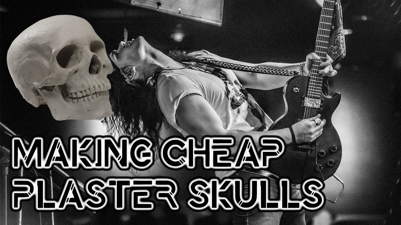 How To Make Cheap Plaster Skulls! - YouTube