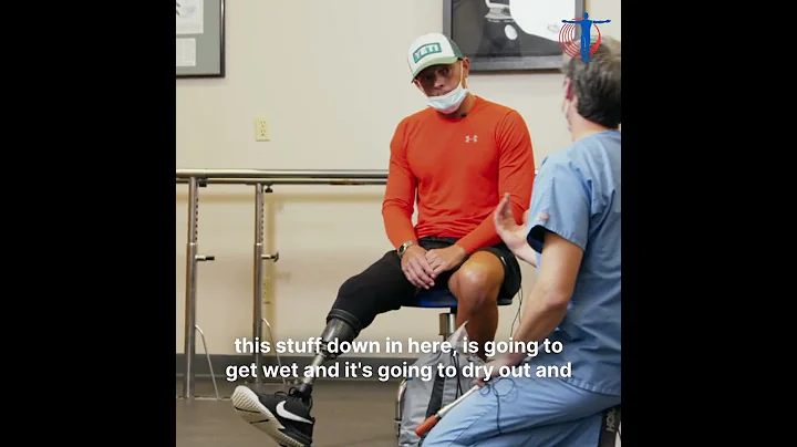 What happens if your prosthetic leg gets wet?
