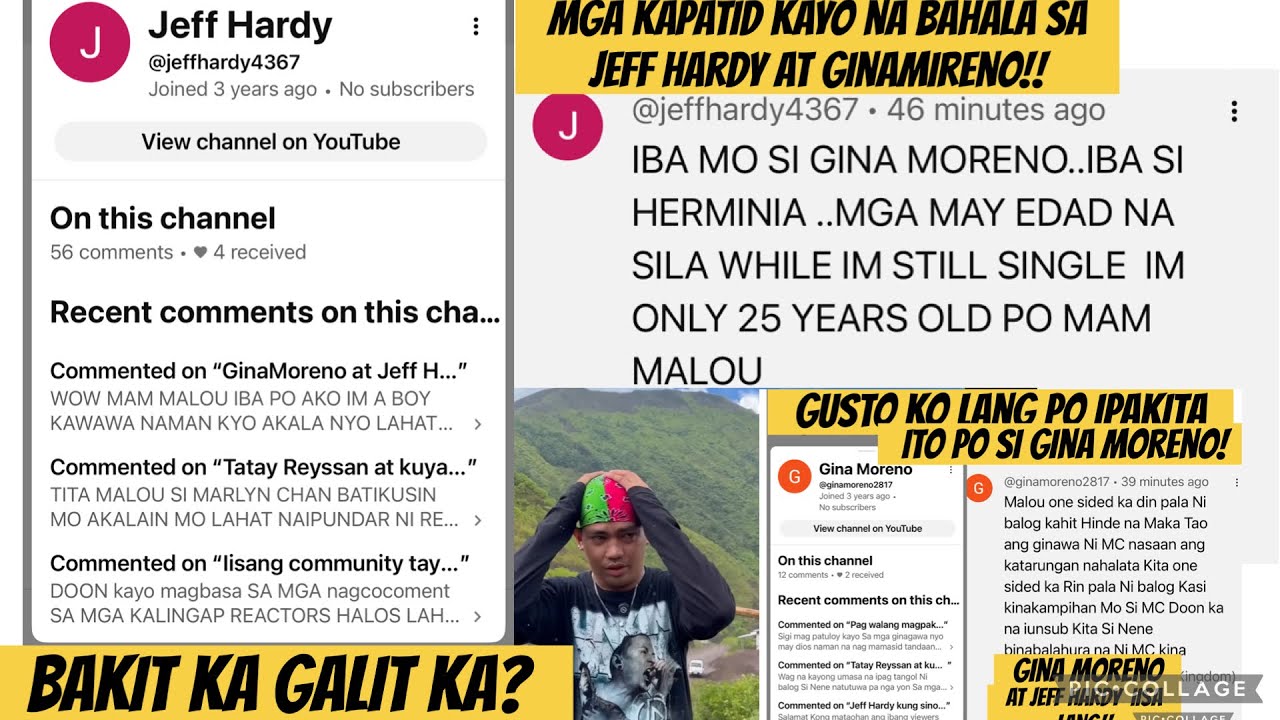 Part2si jeff Hardy hindi tumigil lalaki daw po or bayot!!#maloudelosantos #kapesotalks 