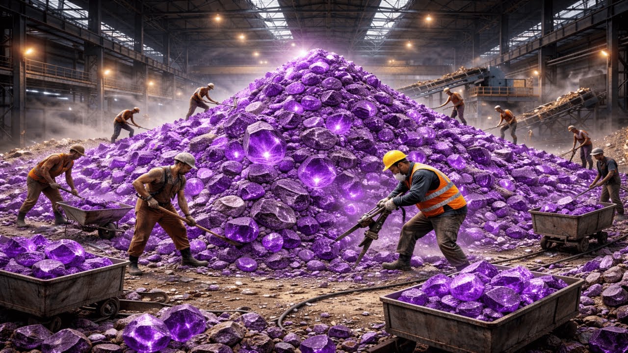 INSIDE THE HIMALAYAN AMETHYST FACTORY | From Mountain Quartz to Luxury Jewelry