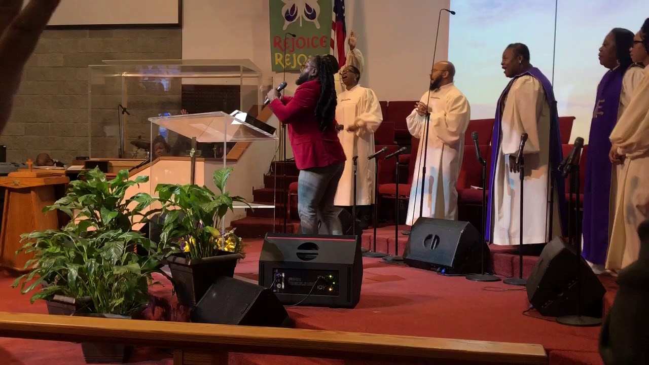 Robert Hawkins Spontaneous Worship with Hymns at Mt. Moriah AME Church