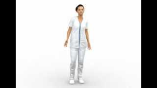 Female Nurse 3D Model By Rocketbox Libraries Talk
