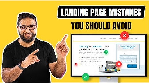 Landing Page Mistakes You