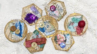 Tutorial: Cluster Tabs // Using up Book Pages & Scraps