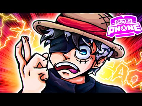 Artistas CRIANDO FUSÕES de PERSONAGENS DE ANIME no Gartic Phone