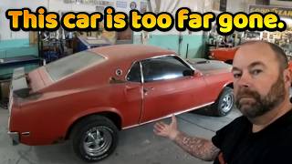 I might not be able to save this one, 69 Fastback teardown