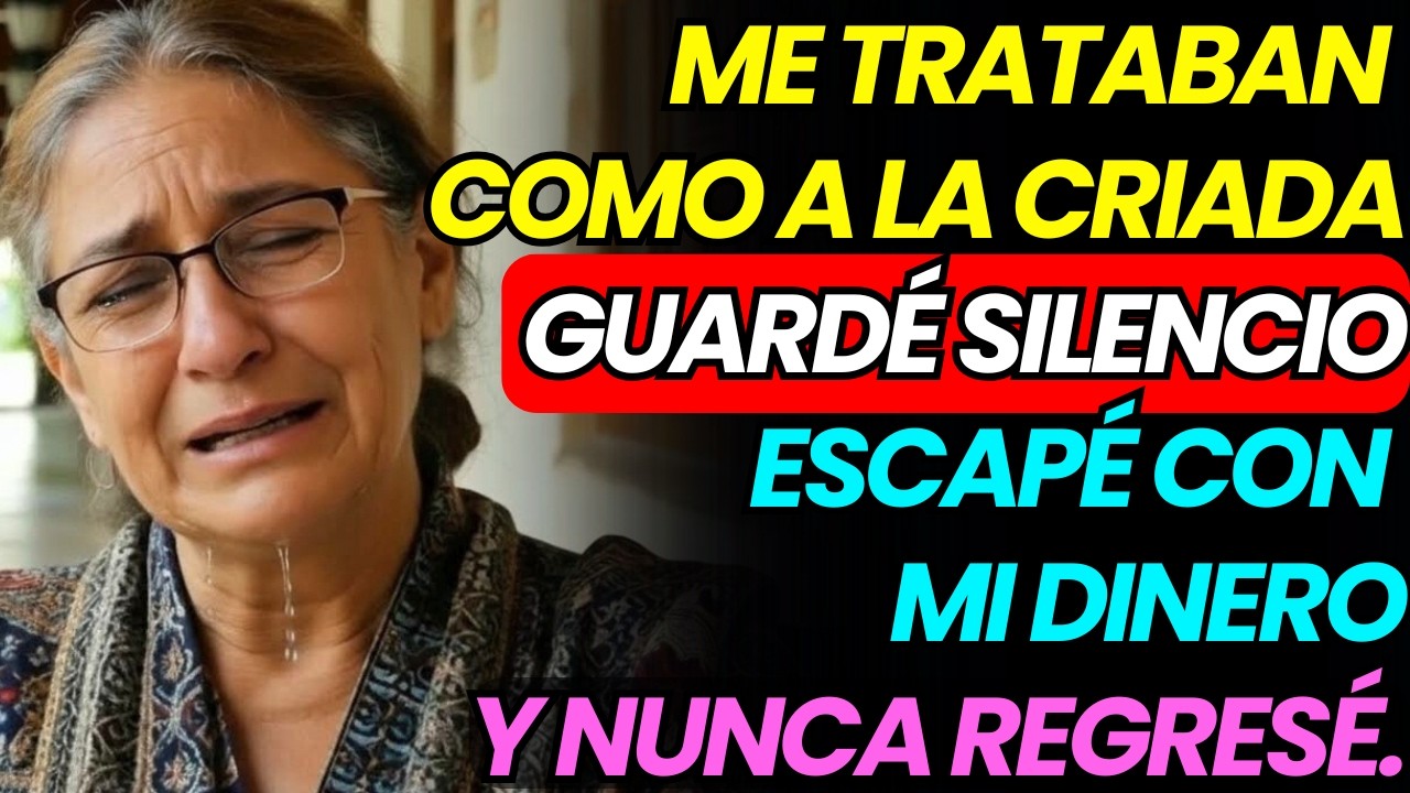 Fui su criada por 30 años  Tomé mis ahorros, escapé y apagué mi celular para siempre