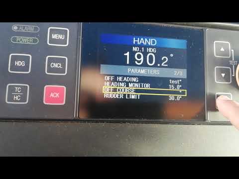 OFFCOURSE ALARM TEST