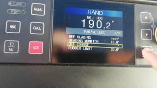 OFFCOURSE ALARM TEST