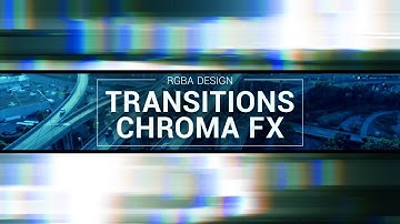 Transitions Pack After Effects Template [ digital, distortion, griddler, refraction effects ]