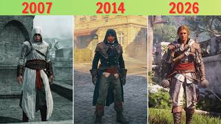 Evolution Of Assassins Creed Games 2007-2026 All Games Evolution Complete History