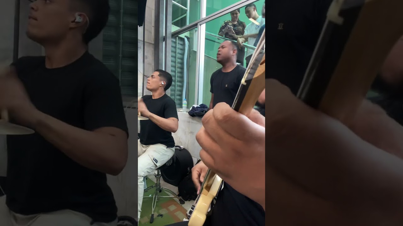 A TUA PALAVRA - ACOMPANHANDO LARISSA PIRES 🥁🤯 (drums -bass ) VEM VERRR 👀👀🔥🔥🔥🔥