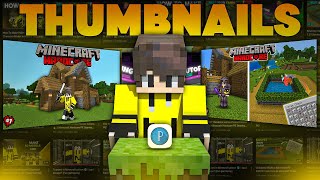 How To Create Thumbnails Like a Pro🔥 || How To Make Minecraft Thumbnail In Mobile ✅