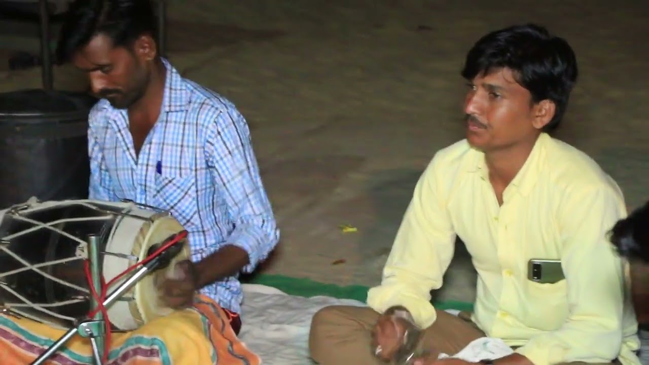 गणेश वंदना। गायक- धर्माराम बसलपुर। ढोलक वादक-अकबर खान रामसर पूगल।करणी साउंड पूगल ।जीवराज सिंह राठौर।