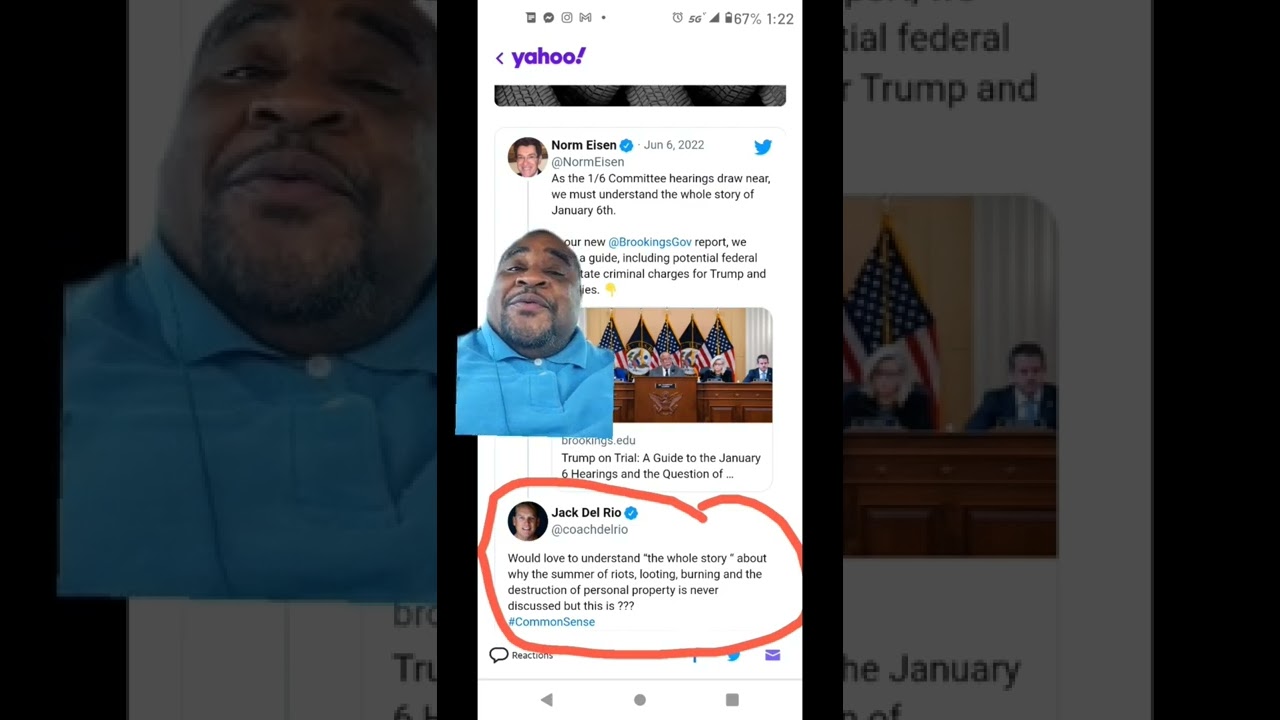 JACK DELRIO TWITTER POST ABOUT JANUARY 6TH INSURRECTION 