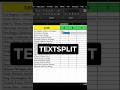 🤯Excel Text Split formula 👑@luckyharde #excel
