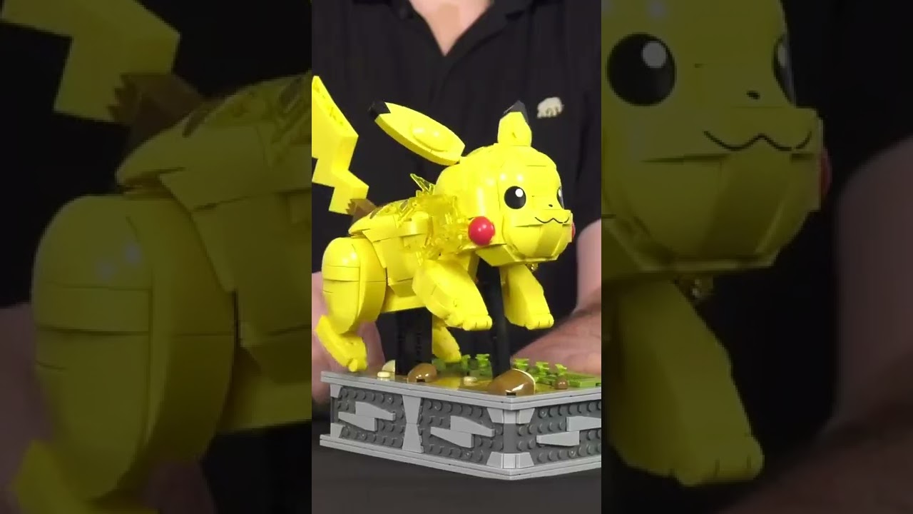 MEGA Pokémon Motion Pikachu Building Set - Zinc Mecha