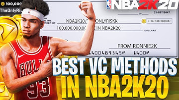 *NEW* HOW TO GET 1 MILLION VC IN NBA 2K20 🤑🤩! FASTEST WAYS TO EARN VC IN NBA 2K20! *NO GLITCHES*