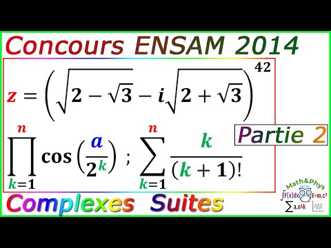 Concours ENSAM - Préparation Concours ENSAM - Concours ENSAM 2014 - [Partie 2]
