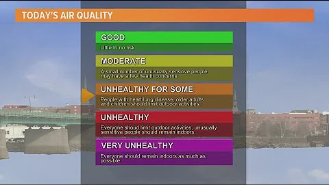 Air quality alert issued for Maine due to smoke from Canadian wildfires