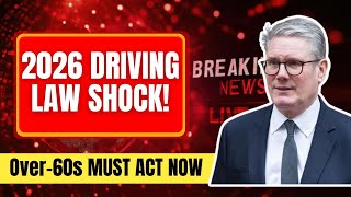 🚨 4 Driving Law Changes From January 2026 Every Over-60 Driver Must Know!