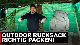 So packst du deinen Outdoor Rucksack richtig!