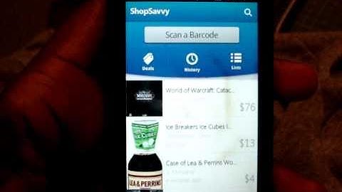 ShopSavvy 4.0 android app review