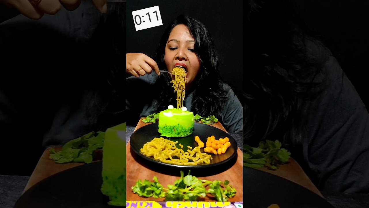 Eating Cake, Maggi & Kurkure 