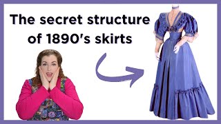 Dream 1890s Dress! // Making an 1890s silk skirt