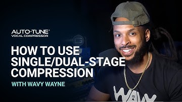 Auto Tune Vocal Compressor Tutorial | Single and Dual Stage Compression with Wavy Wayne