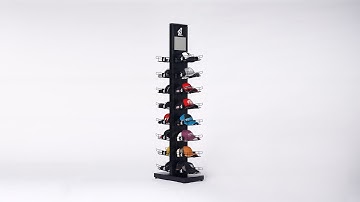 How to assemble hat display stand cap display rack