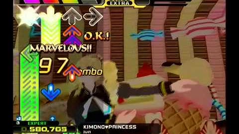 [Dance Dance Revolution X2 (PS2)] jun - KIMONO♥PRINCESS [SP EXPERT]