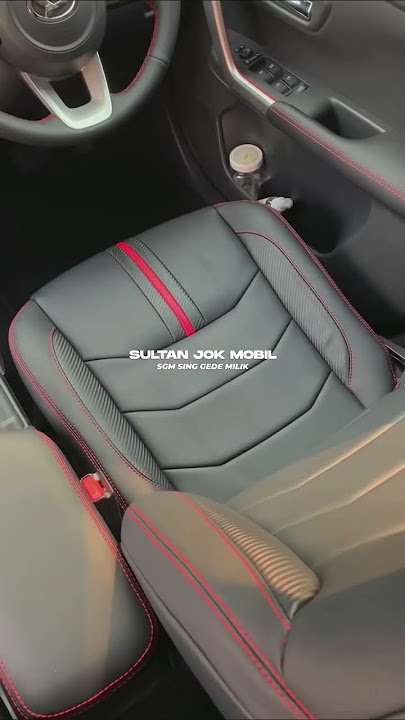 Retrim Jok Kulit Microfiber Mobil Daihatsu Rocky