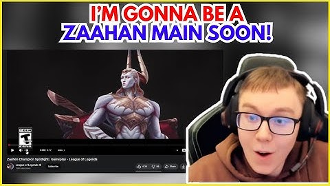 Baus Reacts To Zaahen Champion Cinematic